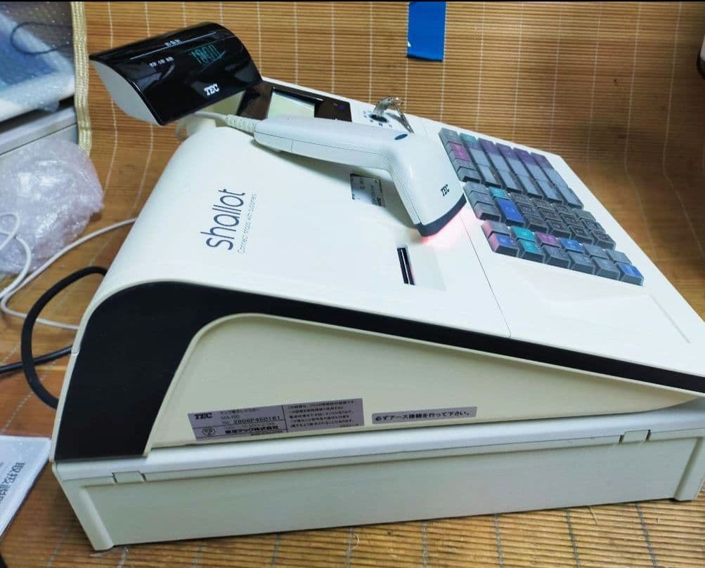 テックレジスターMA-700　設定無料　現行機種　121620 スキャナーセット