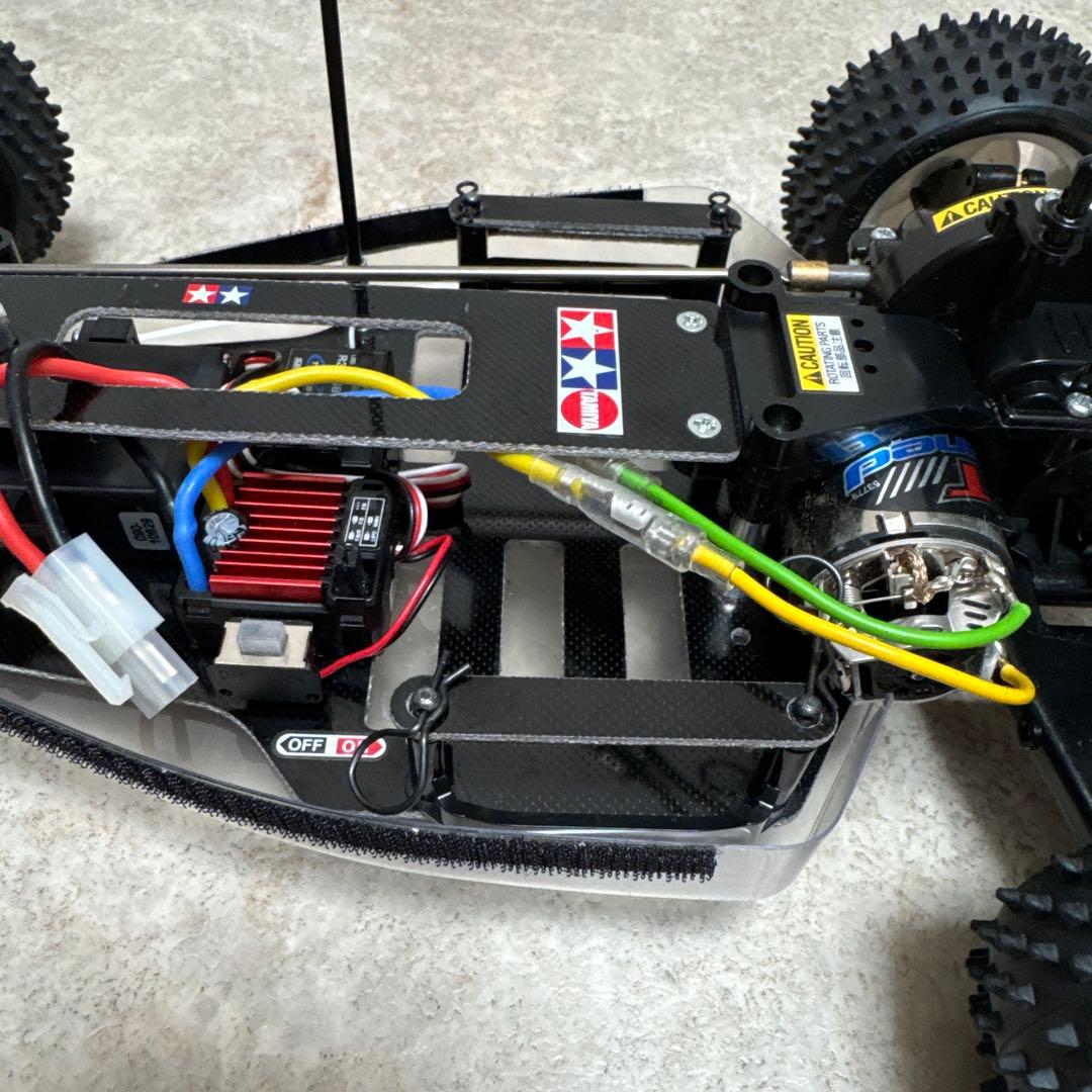 タミヤ 4WDバギー トップフォース(2017) メカ搭載済