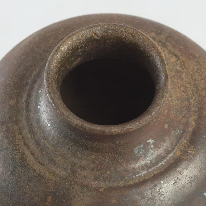 茶道具　瀬戸焼　茶入　仕覆・時代箱付　V　9734