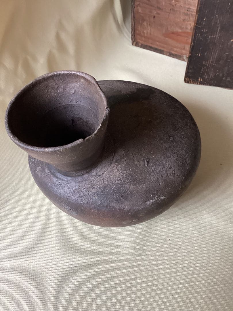 須恵器土器　コレクター商品　鴨形須恵器