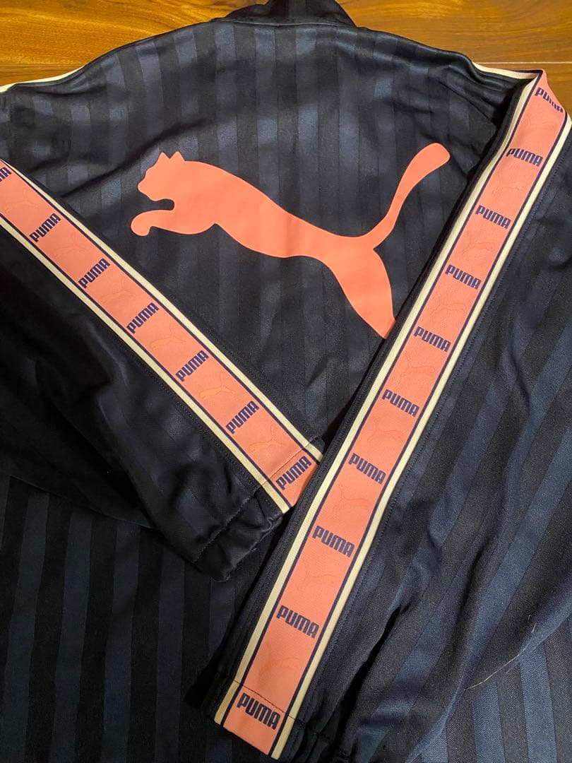 PUMA ジャージ　ネイビーピンク　レア　バラ売り不可
