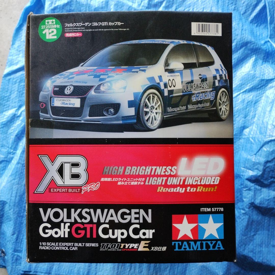 タミヤ1/10 フォルクスワーゲンゴルフGTI カップカー エキスパートビルド