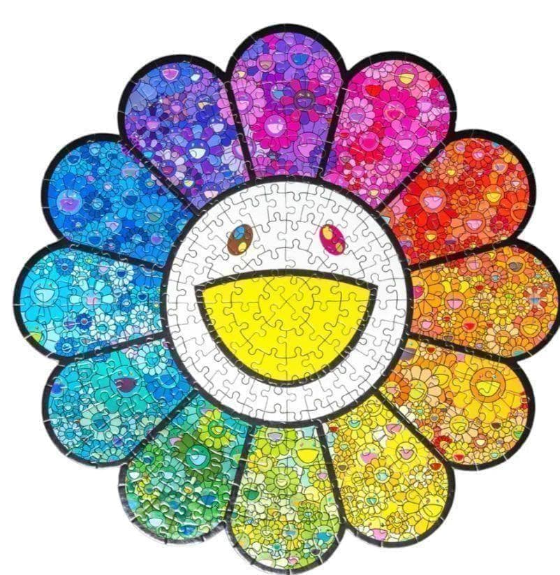 未開封　村上隆フラワーA Flower Forest Jigsaw Puzzle