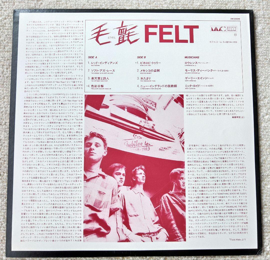 FELT LPレコード