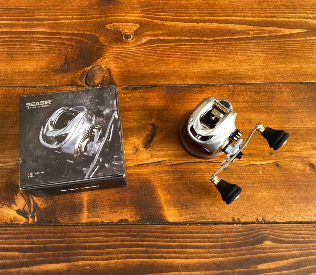 ジギングセット　デジタルカウンター付きリール　イカメタル　タイラバ　左ハンドル