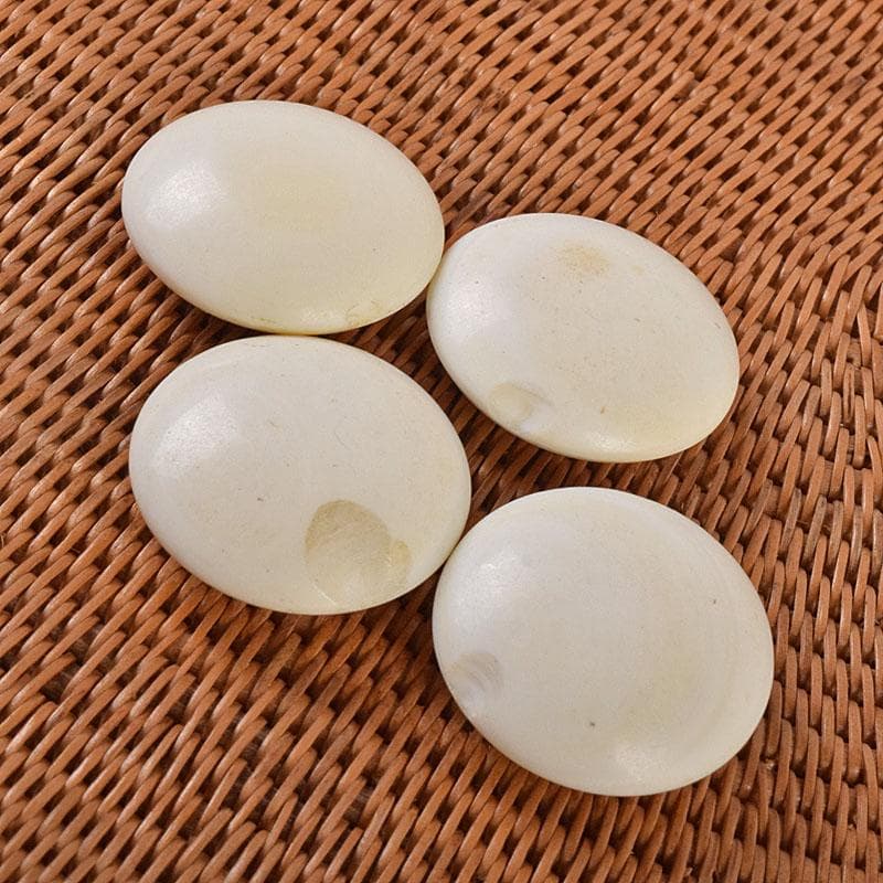 囲碁　碁石　本蛤碁石　那智黒碁石　碁笥　一套　V　R8902