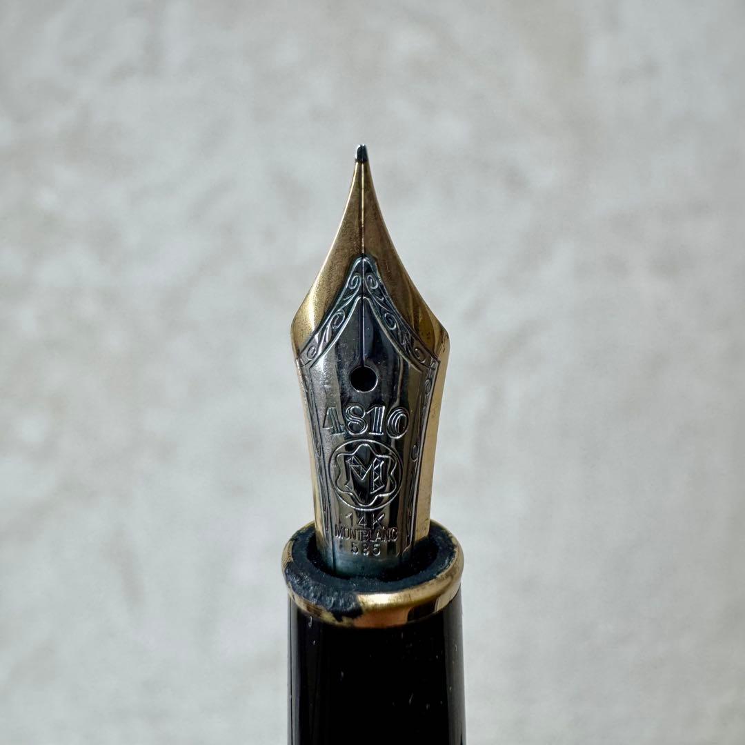 人気☆ モンブラン　万年筆　マイシュターシュテック　4810 k14 ブラック