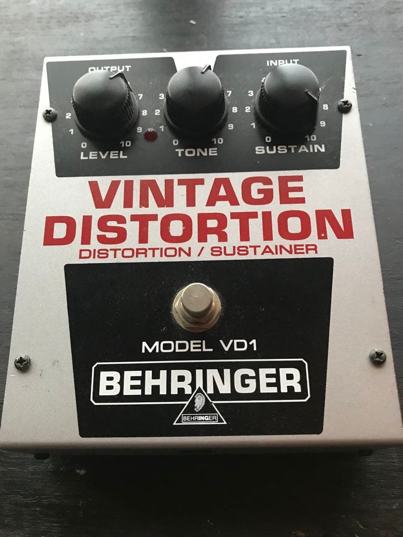 BEHRINGER ヴィンテージエフェクターセット　未チェック