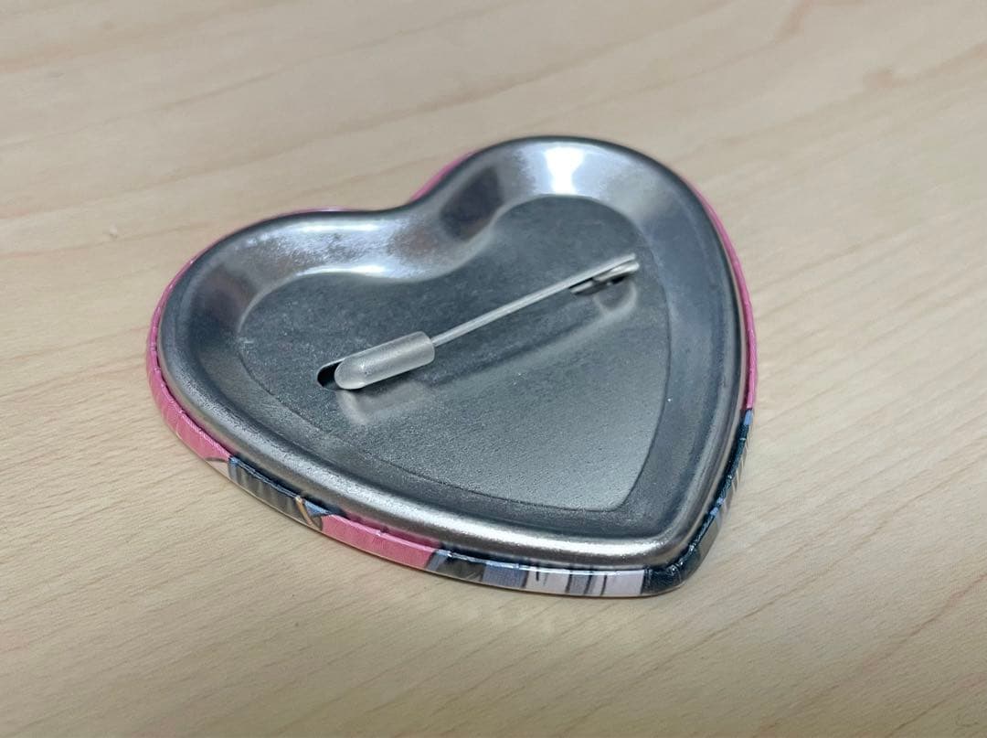 銀魂 沖田総悟 総子 J-WORLD 性転換篇 女体化 レア ハート缶バッジ