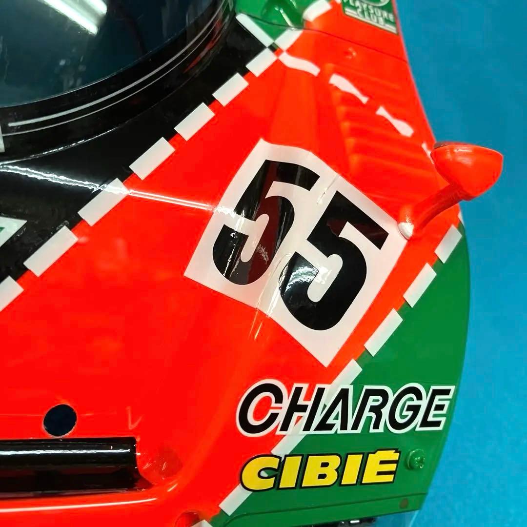 タミヤ RCカーボディ & タイヤ、ホイール　マツダ 787B 塗装ミスあり