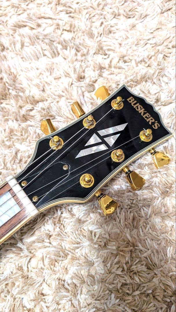 美品　Busker's　レスポール　カスタム　ギター　初心者10点セット　アンプ