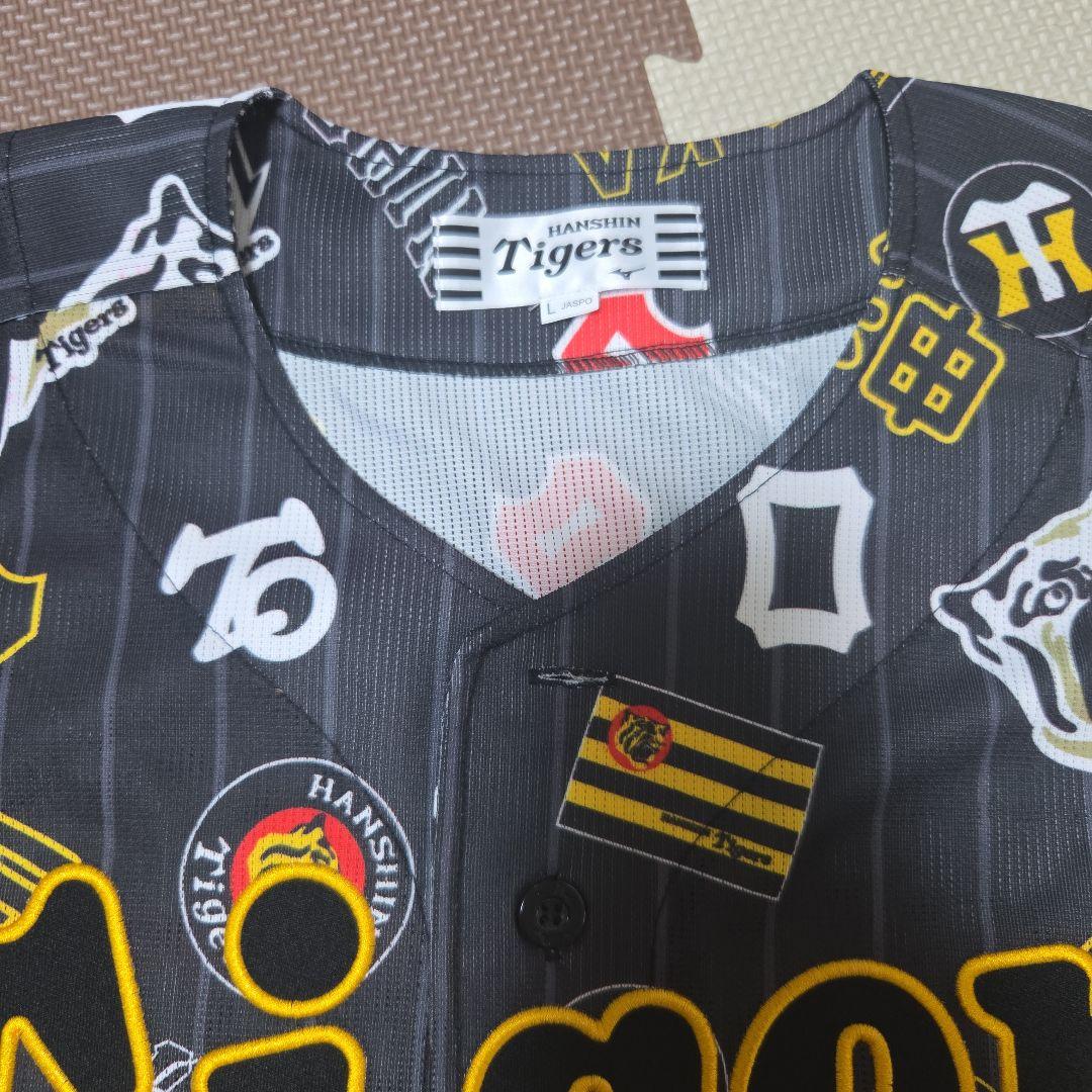 阪神タイガース　デザインユニフォーム　ブラック　サイズL