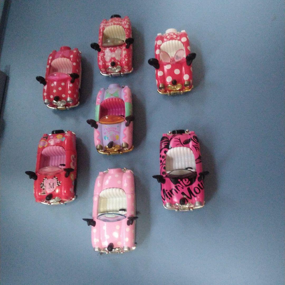 ディズニートミカ　ミニーマウス　コンバーチブル 7台セット