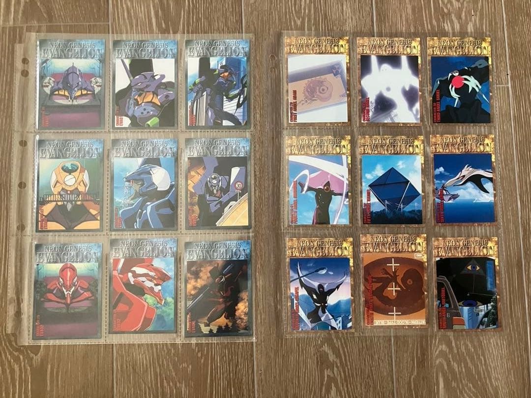エヴァンゲリオン　カードダスマスターズ第壱集　コンプ品　アルバムバインダー付