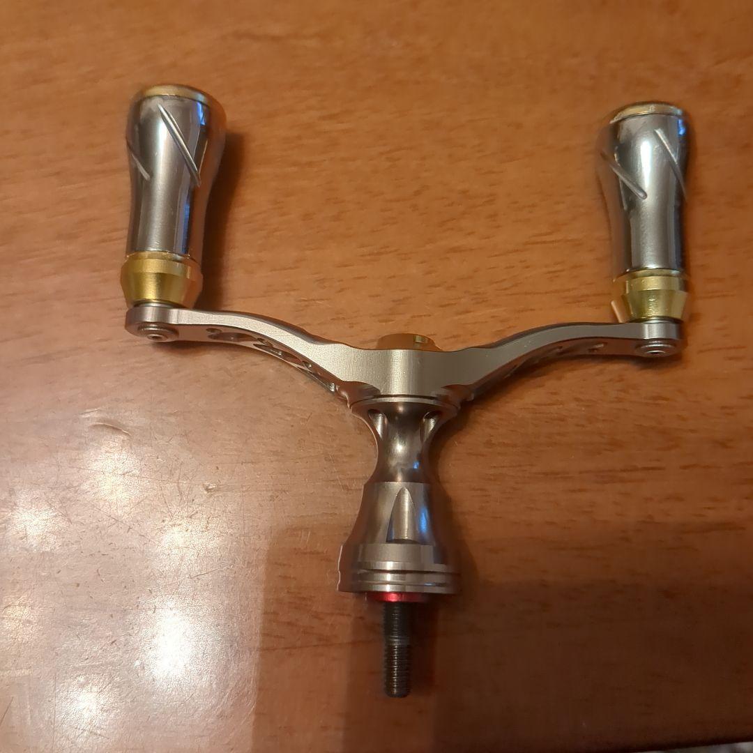 LIVRE Wing78　シマノS2 スピニングリールハンドル　キャップのセット