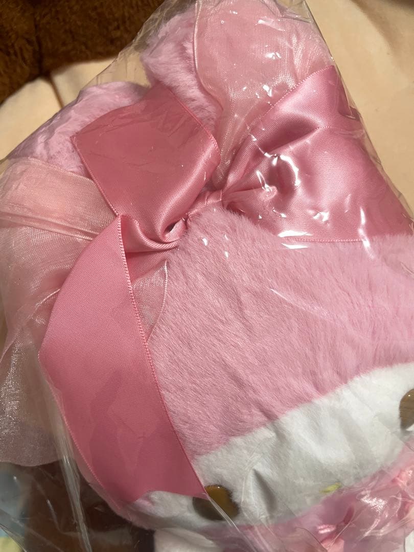 お顔厳選　マイメロディ バースデードール（リボン姫）　ぬいぐるみ