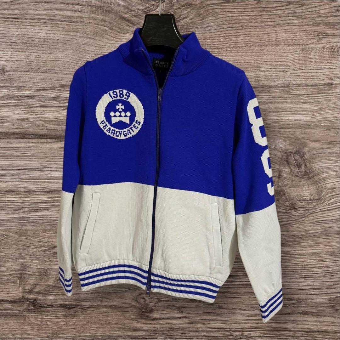 PEARLY GATESパーリーゲイツジップアップニットジャケットサイズ1美品