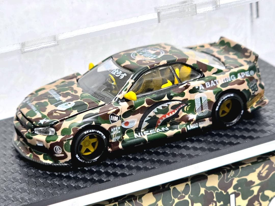 MINIGT KAIDO★HOUSE R34 スカイライン BAPE