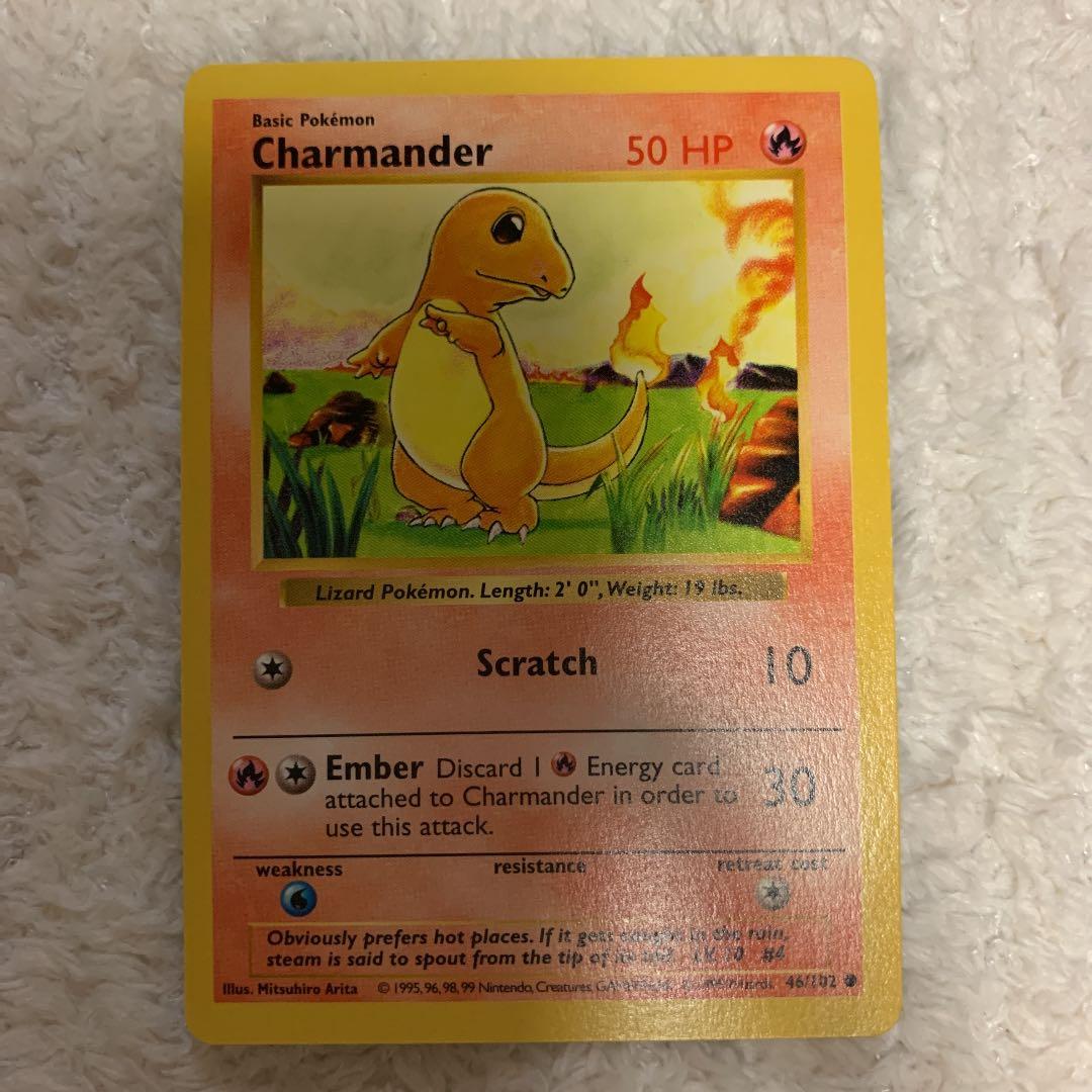 ポケモンカード 英語版　ヒトカゲ　リザード