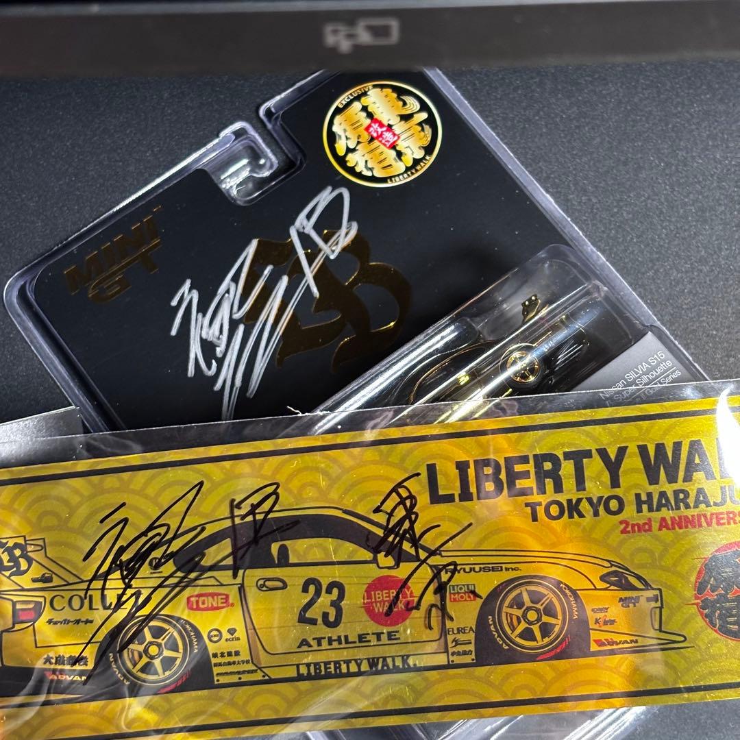 LBWK 原宿2周年 セット 加藤会長 直筆サイン S15ゴールド＋チケット