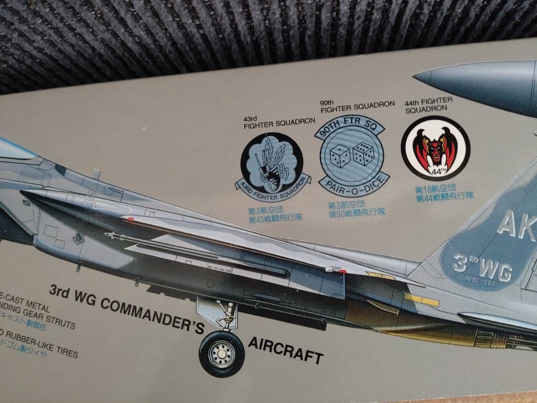 【タミヤ】1/32 マクダネル・ダグラス F-15C イーグル