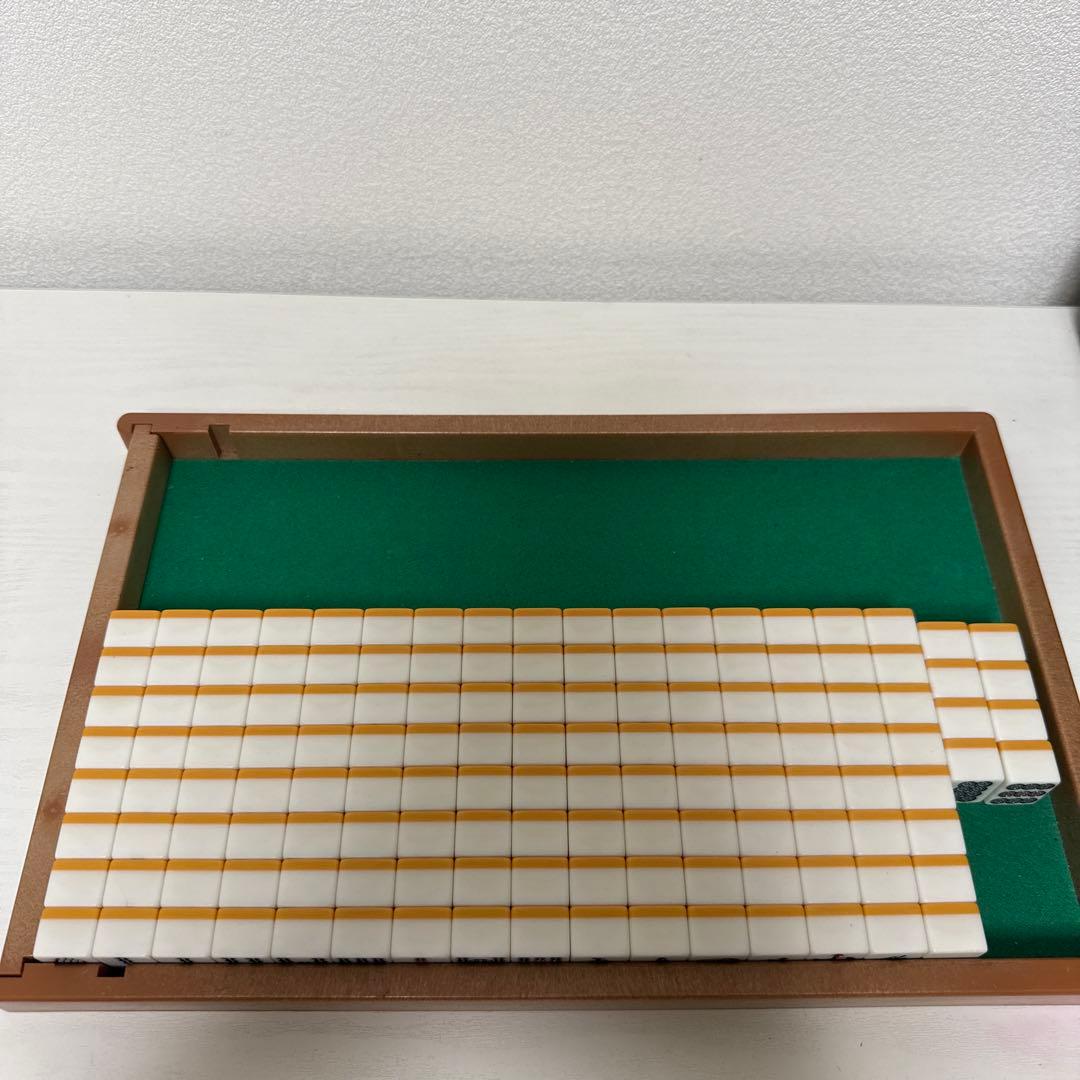 全自動麻雀卓用　麻雀牌26ミリ ２面セット　黄各136枚