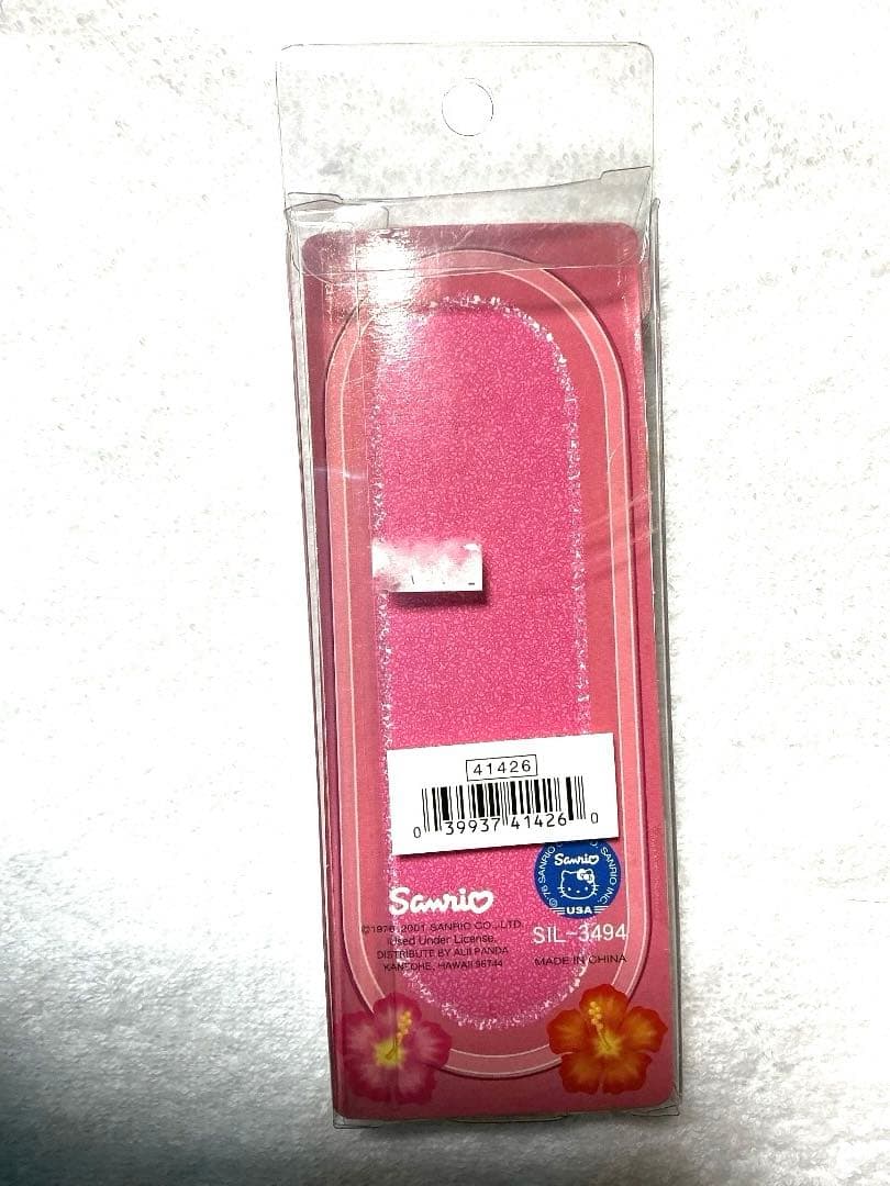 新品未使用　ハワイ　ストラップ　サンリオ　キティ　フラダンス ペア　2001年製