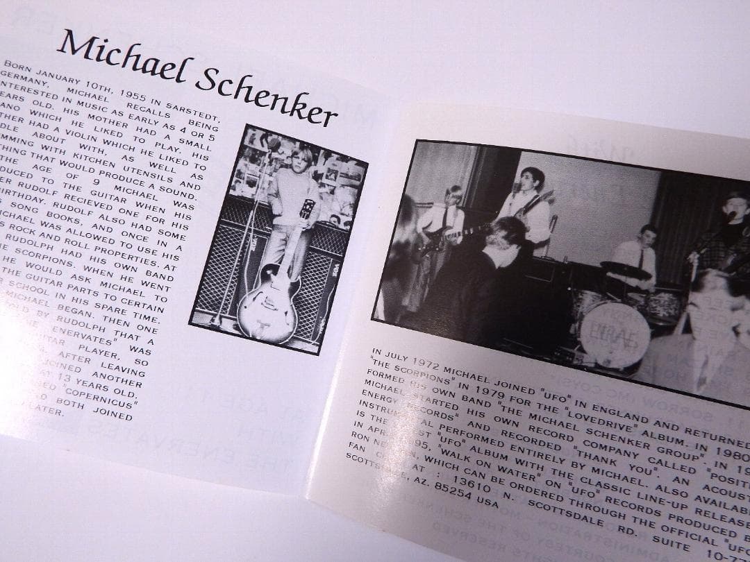 マイケル・シェンカー 少年時代 WITH THE ENERVATES/LIVE