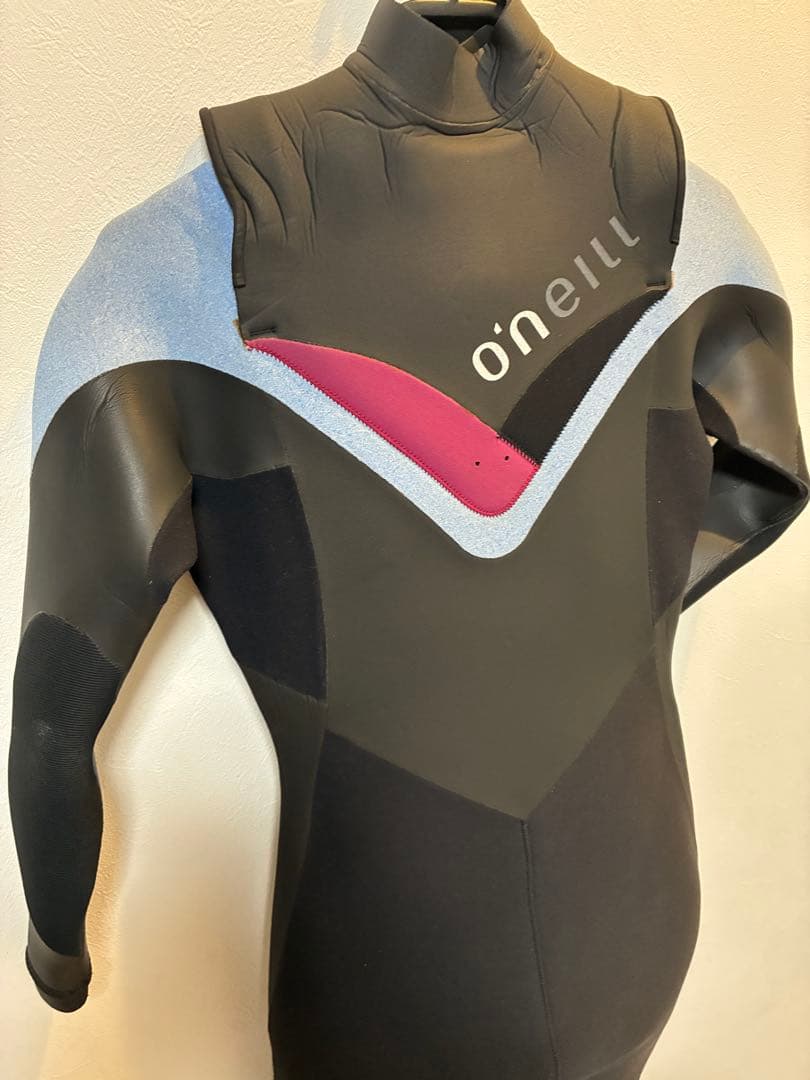 美品 オニール セミドライ レディース Мサイズ ラバー ウエットスーツ