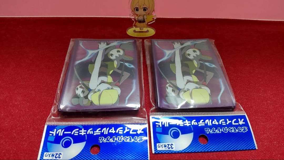 未開封 ポケカ カミツレ(2011) デッキシールド32枚入り×2セット