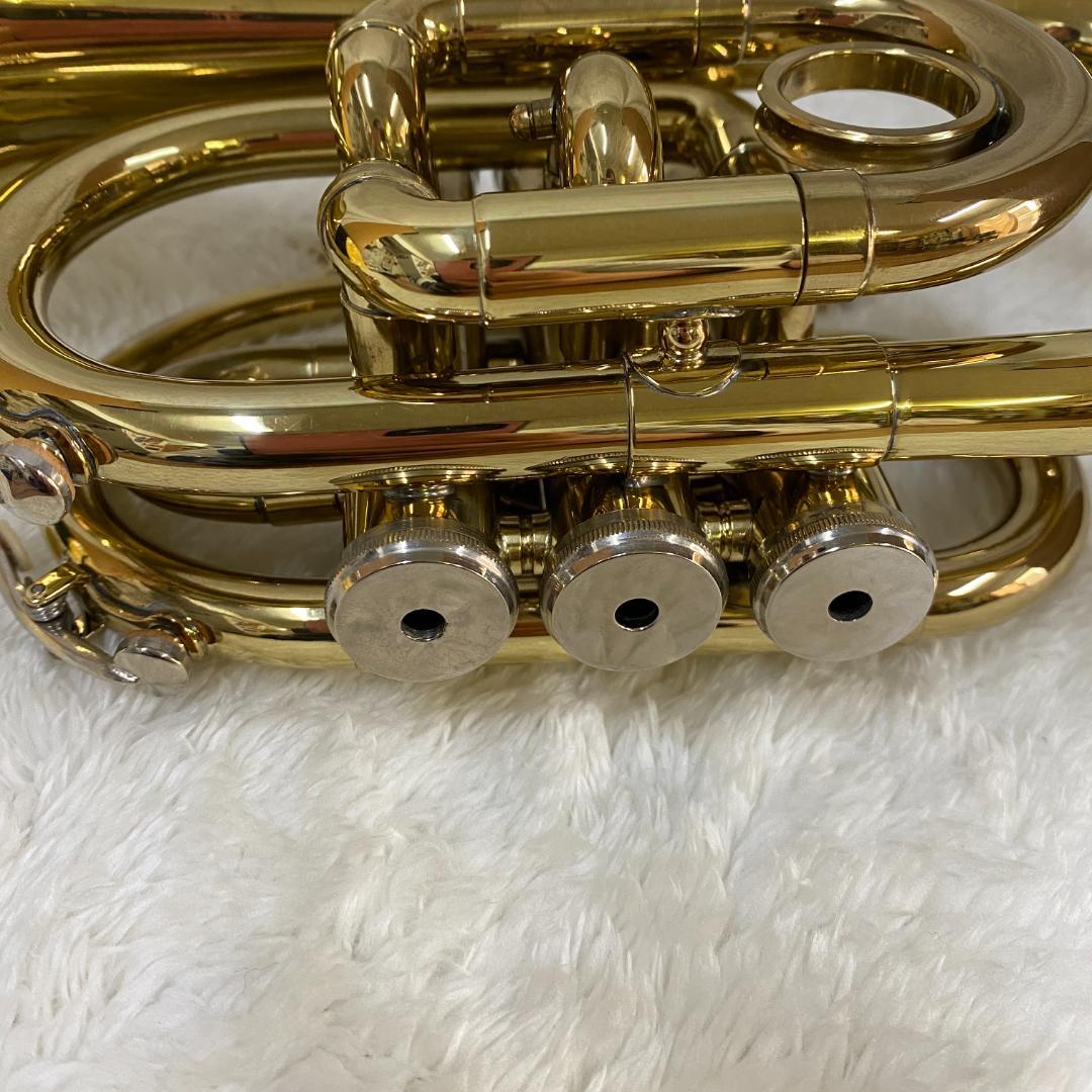 J. Michael ポケット トランペット 本体 ケース付き