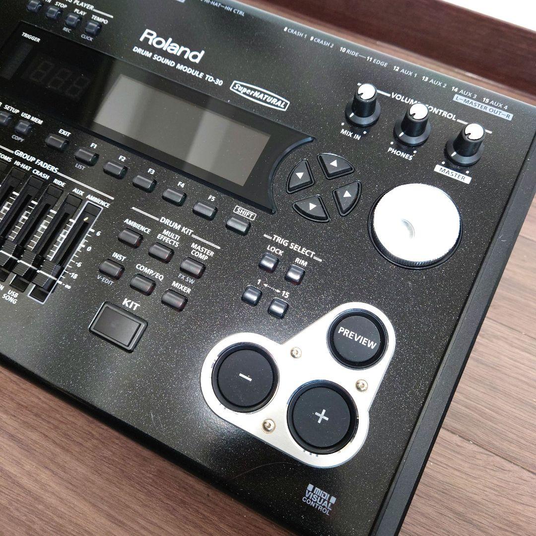 美品 Roland TD-30 最新 Ver.1.13 音源 モジュール