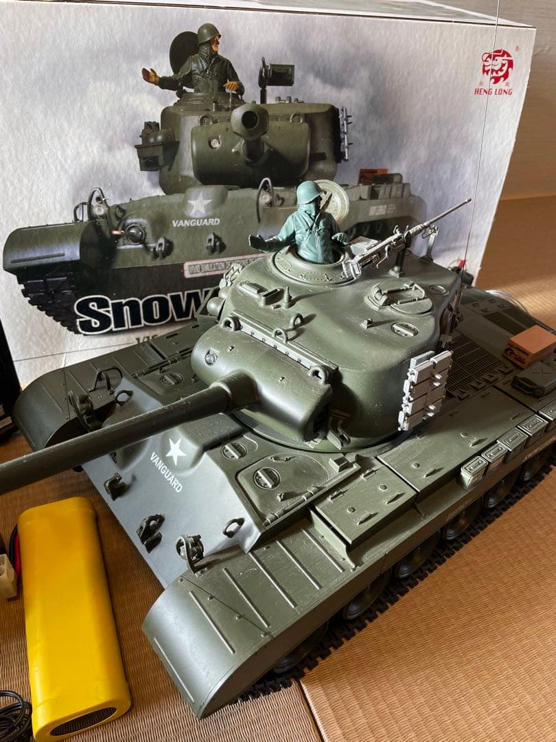 ヘンロン 1/16スケール 戦車 ラジコン アメリカ M26 パーシング