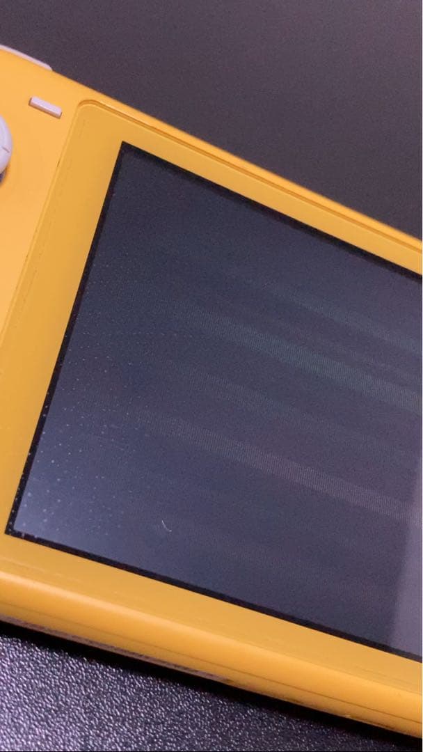 Nintendo Switch Lite イエロー　本体/画面不良有り