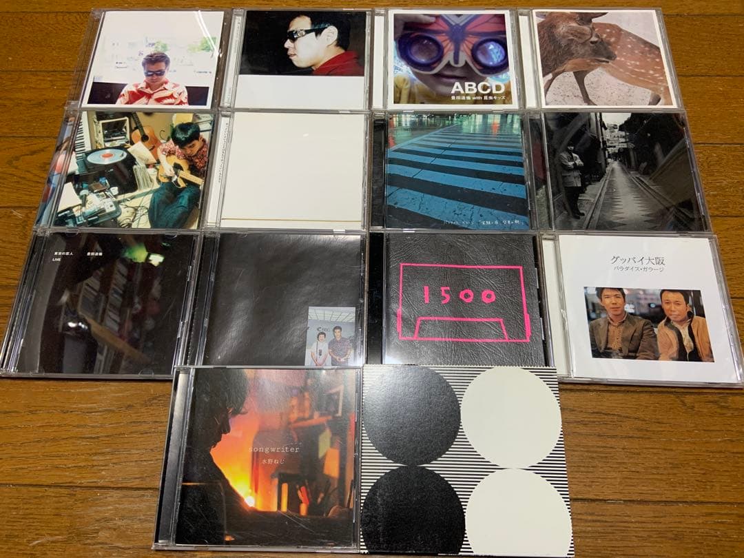 豊田道倫　パラダイスガラージ　CD13枚　本2冊