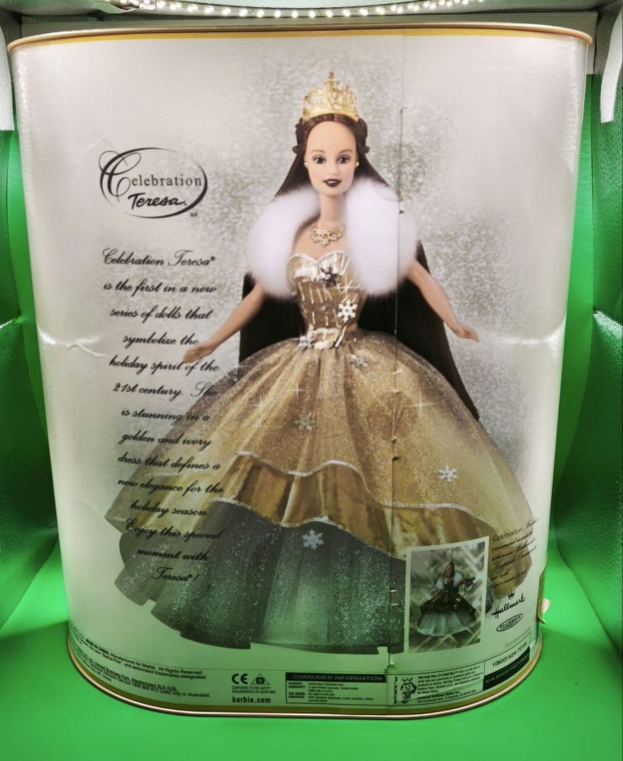 2000年 セレブレーション テレサ バービー 未開封 FAOステッカー付