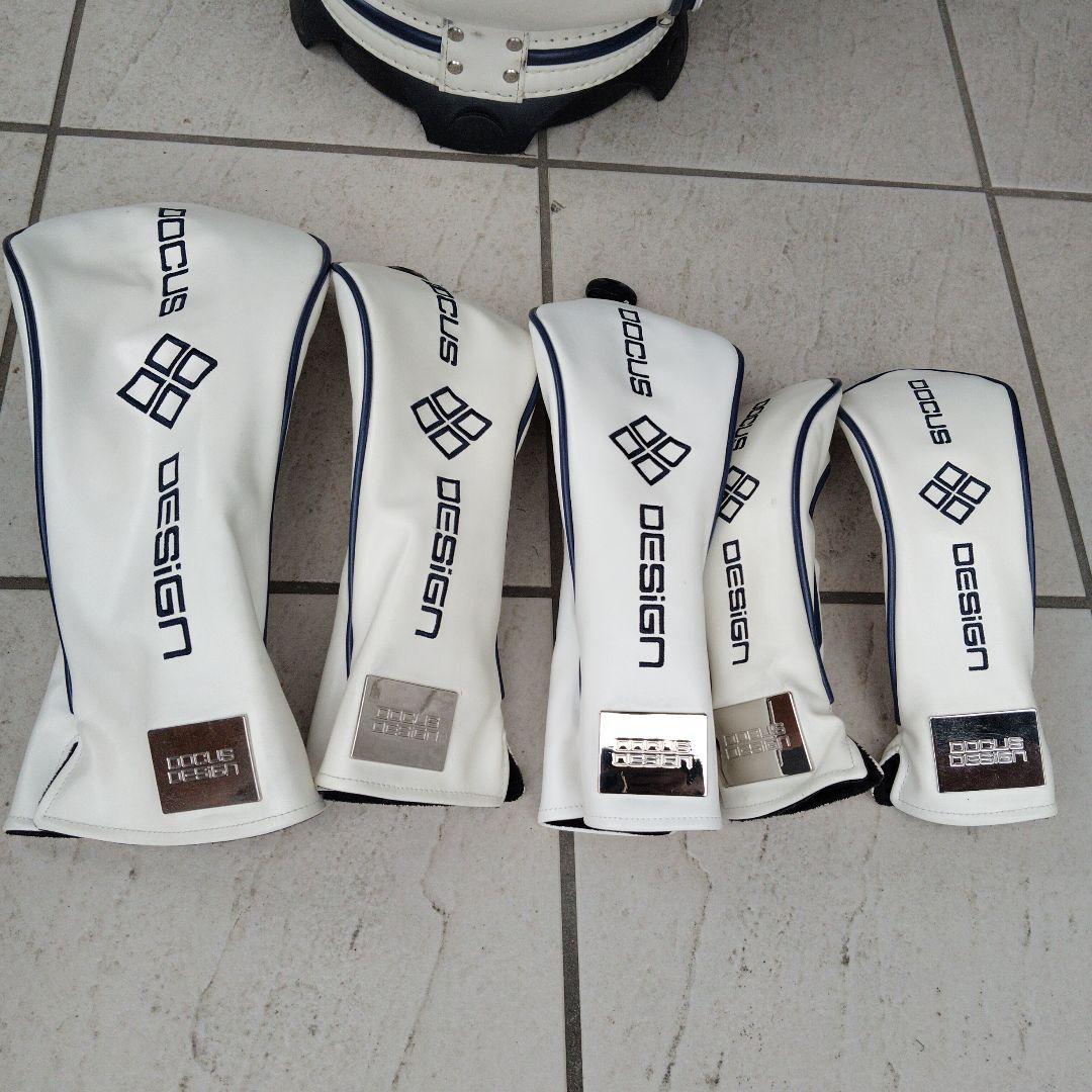 DOCUS DESIGN ドゥーカス　キャディバッグ　ヘッドカバーセット