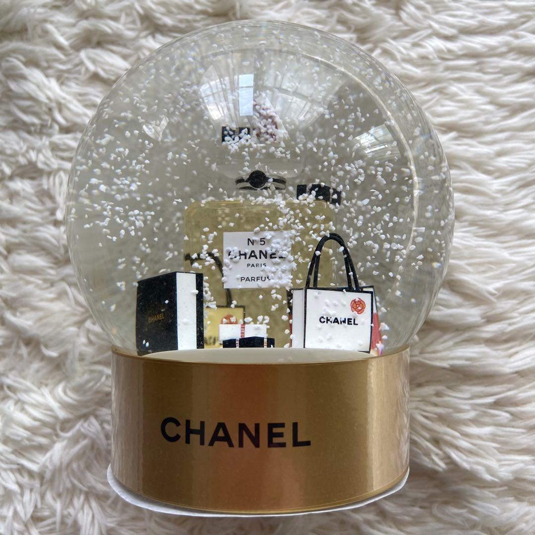 【極美品】CHANEL 2021 N°5 100周年 ショッパー スノードーム