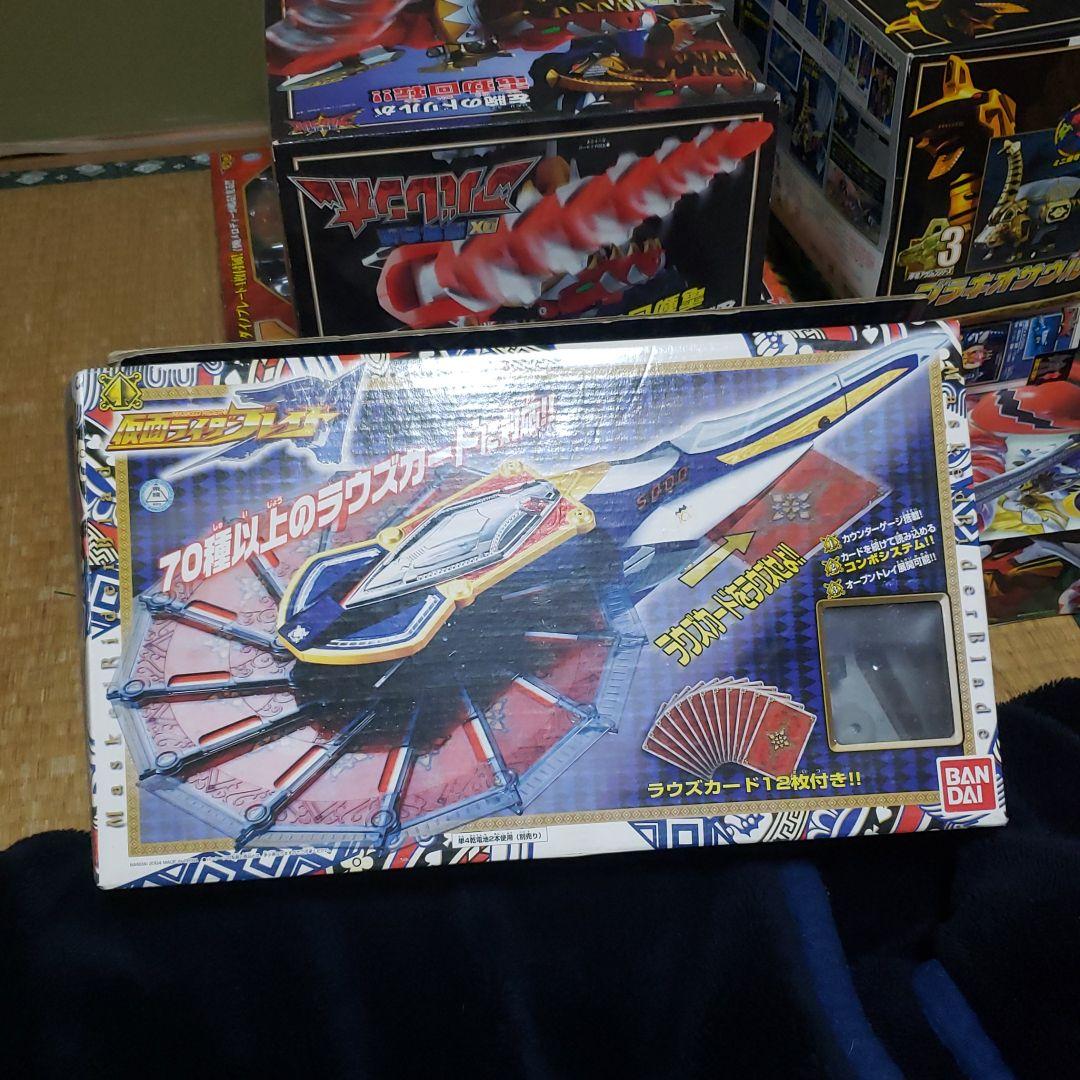 仮面ライダー、アバレンジャーおもちゃセット