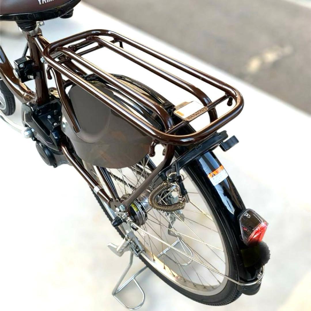 ★美品・2022年式★ヤマハPAS with 電動アシスト 24インチ ブラウン