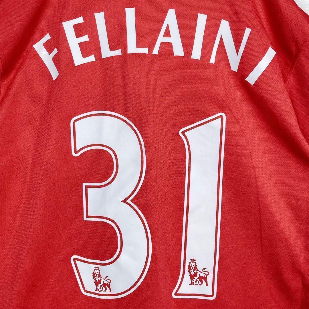 【NIKE】半袖ポロシャツ☆ユニフォーム☆赤☆刺繍☆マンチェスターユナイテッド