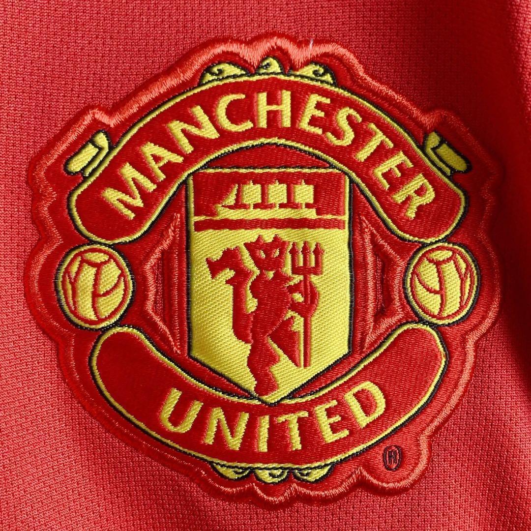 【NIKE】半袖ポロシャツ☆ユニフォーム☆赤☆刺繍☆マンチェスターユナイテッド