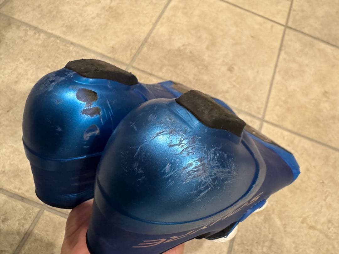 Shimano ロードシューズ 青 ダイヤル式　エスファイア　25.5cm