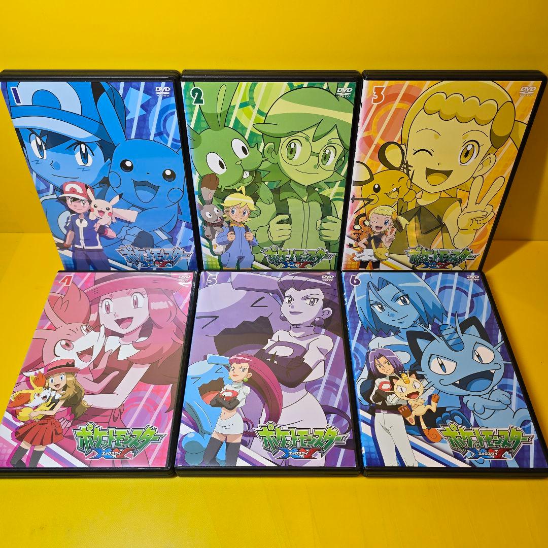 ※新品ケース交換済み　ポケットモンスターXY 全32巻XY&Z DVD 全16巻