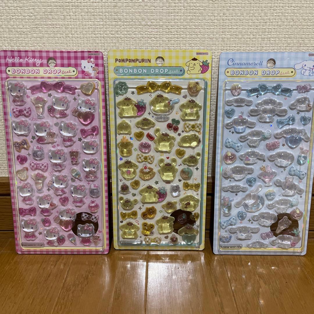 【公式】 サンリオ ボンボンドロップシール 第2弾 全種 セット コンプリート
