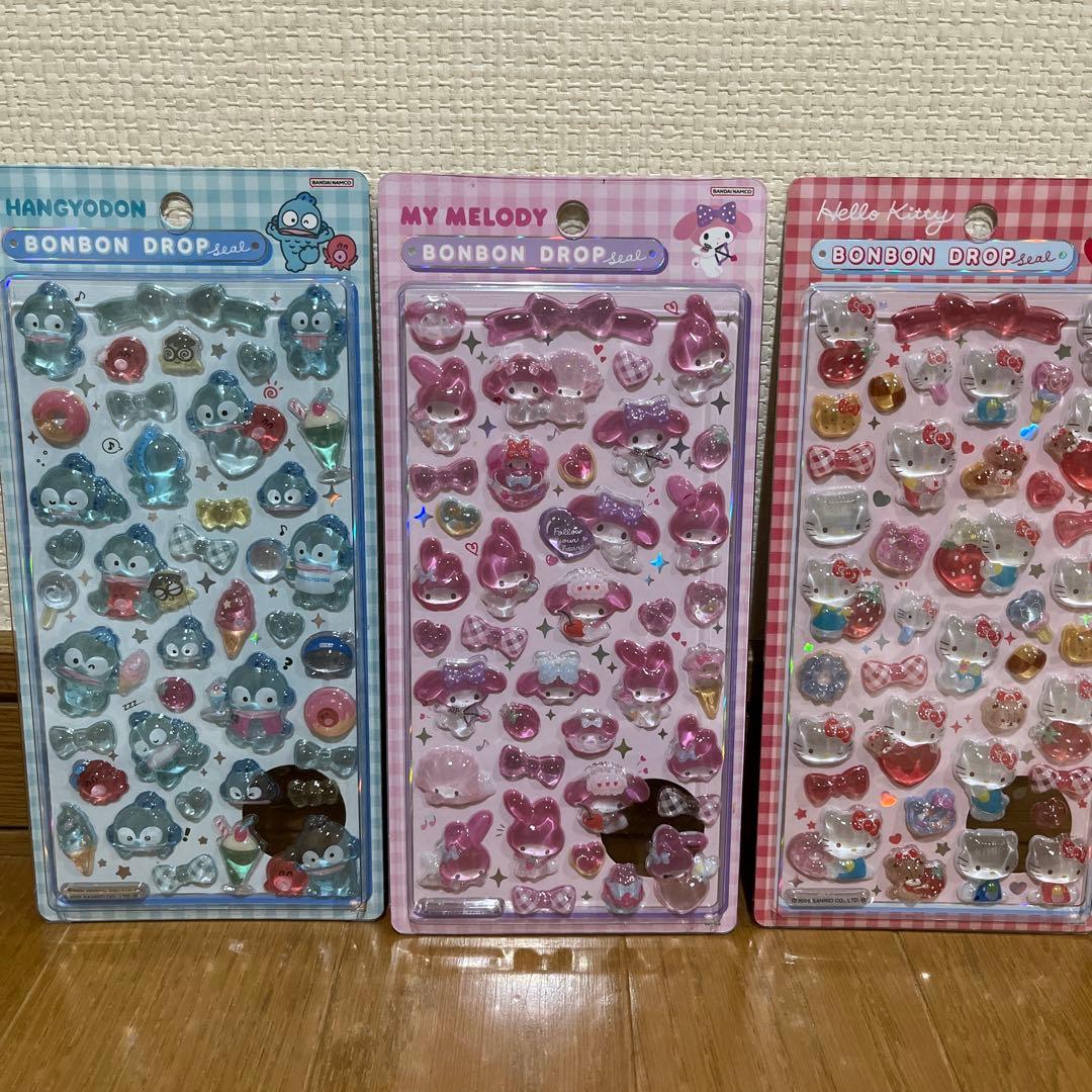 【公式】 サンリオ ボンボンドロップシール 第2弾 全種 セット コンプリート