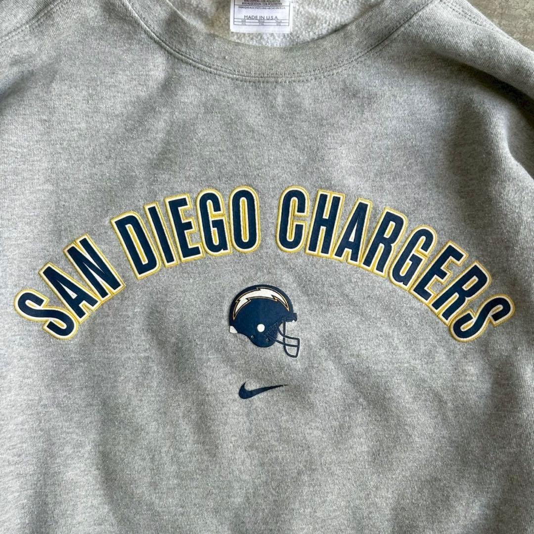 90s NIKE スウェット SAN DIEGOD CHARGERS