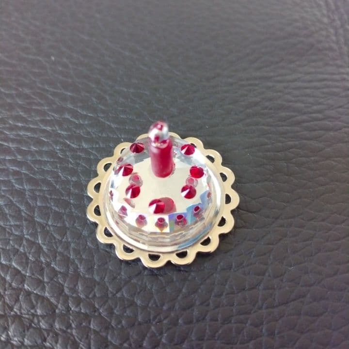 SWAROVSKI クリスタル ケーキ型 装飾品⭐︎お買い上証明書付き