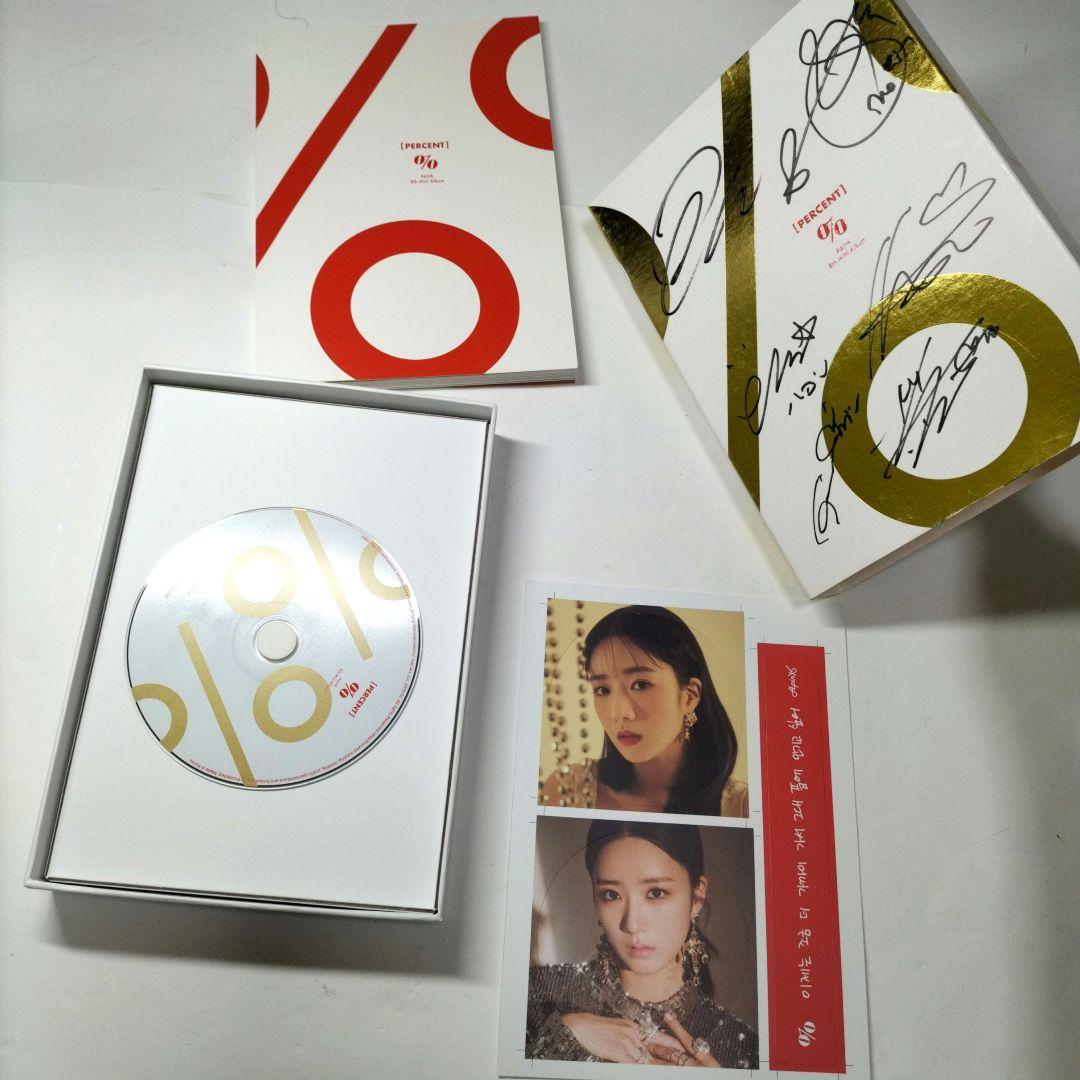 本人直筆サイン⭐Apink⭐% Percent⭐エーピンクパーセント