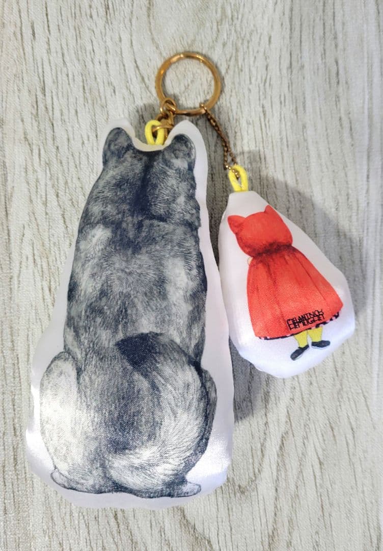 ヒグチユウコ メラントリックヘムライト マスコットキーホルダー